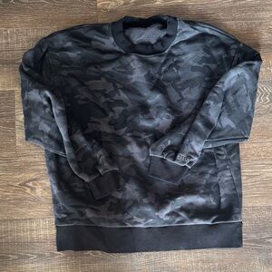 **DONATED**
 Black Camouflage Sweatshirt